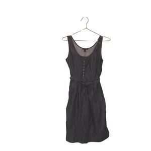 Tommy Hilfiger sleeveless  Chambray Belted Dress size 2